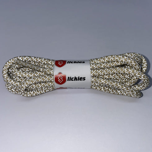 Yeezy Laces 3M Reflective Rope Laces V2 - Abez / Natural Brown Laces for Yeezy Boost 350 V2 Abez / Natural
